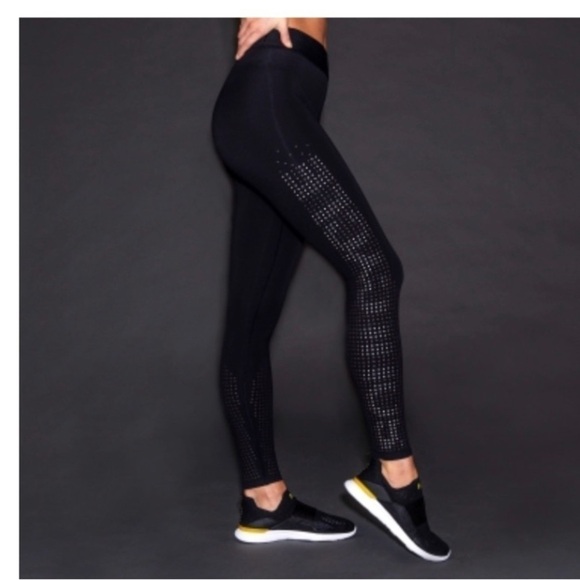 Lululemon X SoulCycle Ride And Reflect Tight Leggings Pant 28” Black, Si… - Picture 1 of 14
